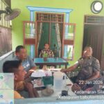 Bhabinkamtibmas Polsek Silangkitang Sambangi Warga Aek Goti, Tekankan Waspada Kejahatan hingga Bahaya Judi Online