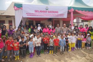 Taruni Akpol Gelar Trauma Healing bagi Siswa TK Bhayangkari Terdampak Banjir di Aceh Tamiang