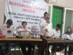 Mardiman Ujung Terpilih, PD MIO Karawang Siap Perkuat Jurnalisme Online
