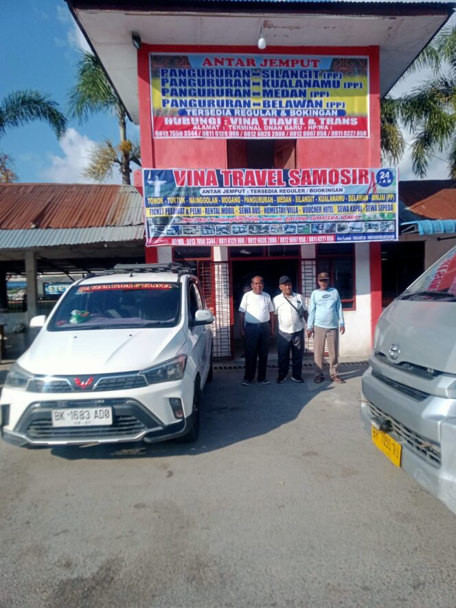
					VINA TRAVEL SAMOSIR PERKUAT LAYANAN TRANSPORTASI DAN WISATA NASIONAL DI KAWASAN DANAU TOBA