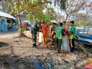 Satgas Sampah Kodim 0502/JU Bergerak Cepat Tangani Darurat Sampah di Wilayah Jakarta Utara dan Kepulauan Seribu