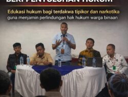 Gandeng Stakeholder, Rutan Kelas I Medan Kembali Berikan Penyuluhan Hukum bagi Tahanan