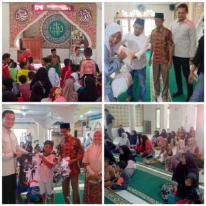 Dinas Pendidikan Cabdin III Solok Selatan Salurkan Bantuan Pendidikan di Nagari Paninggahan