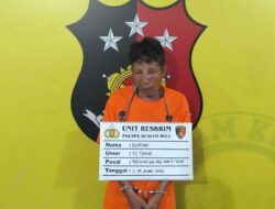 Hitungan Jam , Satreskrim Polsek Kualuh Hulu Tangkap Pelaku Kasus Pembunuhan Sadis