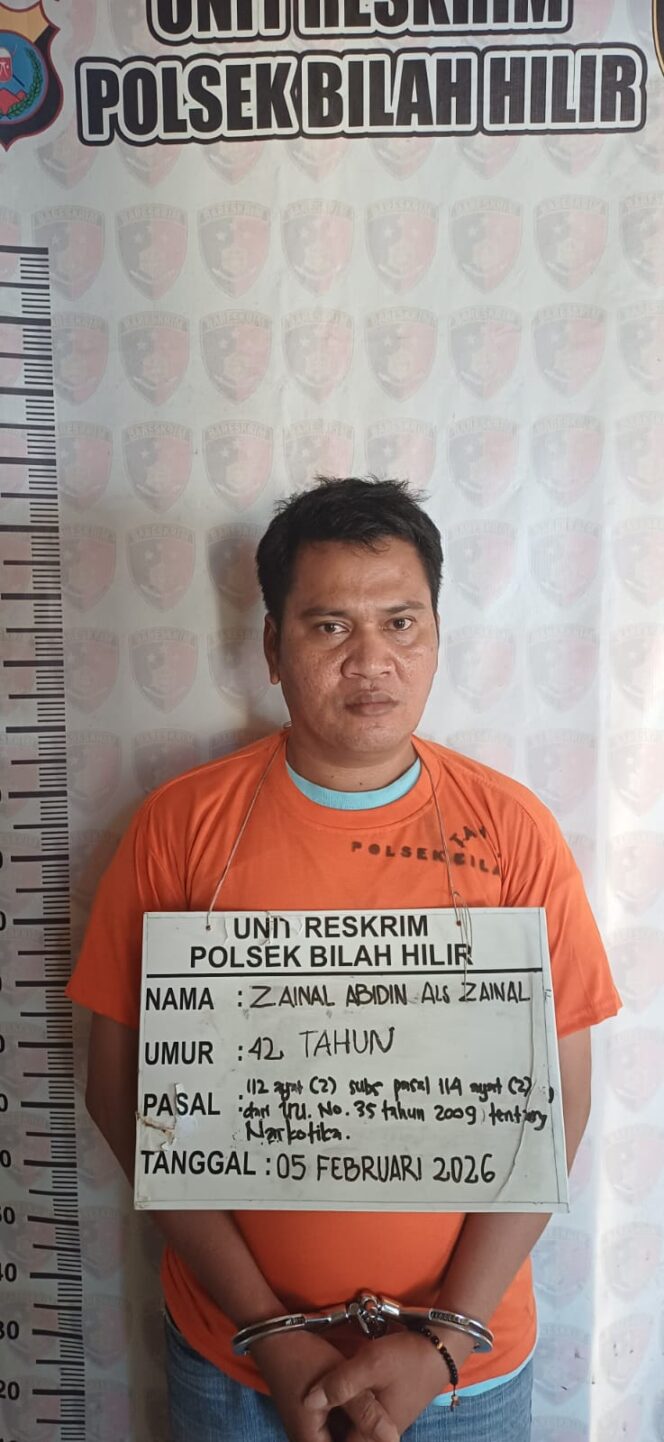 
					Gencar Berantas Peredaran Narkoba, Polsek Bilah Hilir Ringkus Dua Pengedar Narkoba 