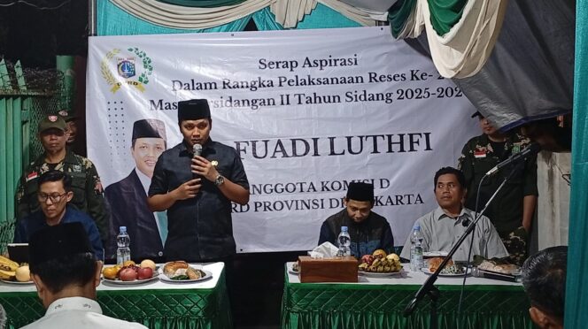 
					Reses M. Fuadi Luthfi Ketua Fraksi PKB di Wilayah RW 1 Jakarta