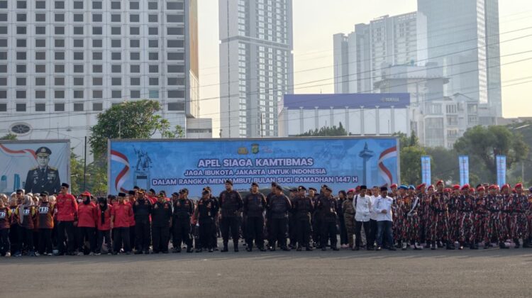 Kapolda Metro Jaya Gelar Apel Siaga Kamtibmas Sambut Ramadan, Libatkan 10.000 Orang