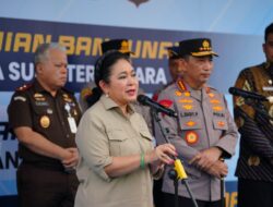 Hadiri Pelepasan 22 Kontainer Bantuan Kemanusiaan Korban Bencana Sumatra, Ketua Komisi IV DPR RI Apresiasi Polri