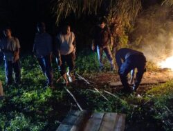 Polsek Bilah Hulu Grebek Sarang Narkoba di Dusun Mual Mas, Warga Apresiasi Polisi