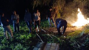 Polsek Bilah Hulu Grebek Sarang Narkoba di Dusun Mual Mas, Warga Apresiasi Polisi