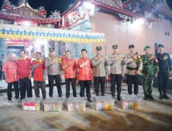 Pastikan Malam Imlek Aman, Kapolda Sumsel Tinjau Pengamanan Sejumlah Klenteng di Palembang