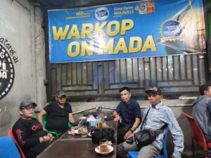 Bersama Budiman Sihombing Ngopi bareng di Hari Pers Nasional dan Menyambut Bulan Suci Ramadhan 1447 H.