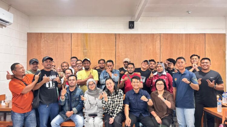 Bangun Kepercayaan Publik, Satgas Damai Cartenz Tingkatkan Kolaborasi dengan Mitra Media Timika