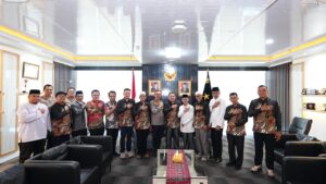 Kapolda Sumsel Tekankan Netralitas Polri Saat Terima Kunjungan Tokoh Agama
