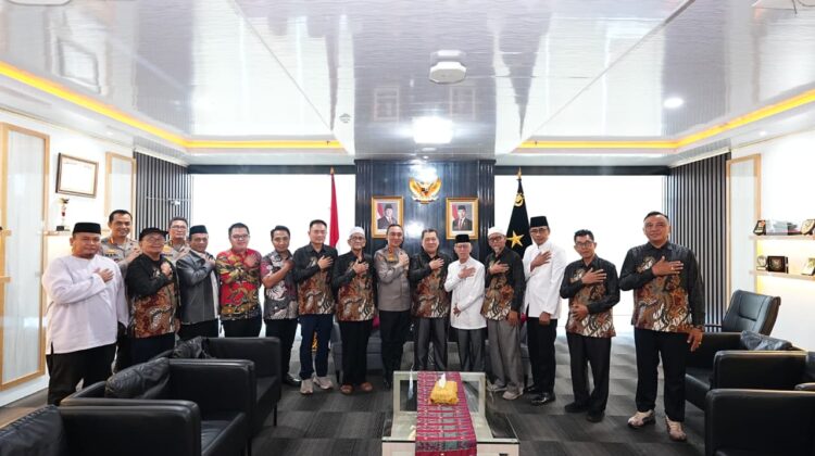 Kapolda Sumsel Tekankan Netralitas Polri Saat Terima Kunjungan Tokoh Agama