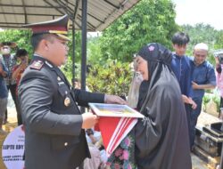 Upacara Pemakaman AIPTU Edy Syahputra Harahap Berlangsung Khidmat, Kapolres Labusel Sampaikan Duka Mendalam Kepada Keluarga