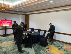 Brimob PMJ Pastikan Keamanan Perayaan Imlek 2577 Kongzili di Hotel Grand Sahid Jaya