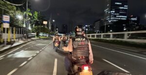 Polisi Cegah Balap Lari Liar di Ciputat, Celurit dan Sejumlah Barang Diamankan