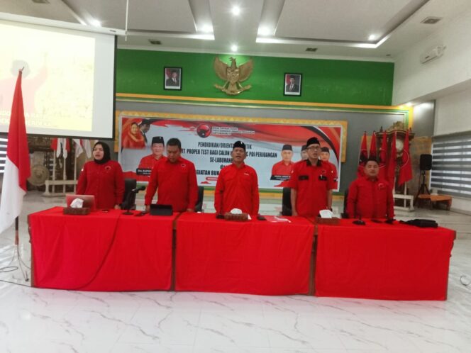 
					Pendidikan /Orientasi Politik dan Fit Propertest bagi calon Ketua PAC PDI Perjuangan se- Kabupaten Labuhan batu dan Kegiatan Buka Puasa Bersama