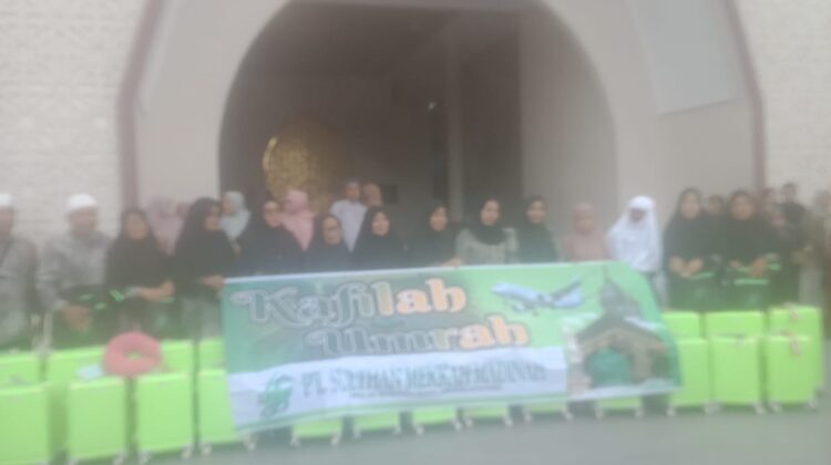 JAMAAH UMRAH LABUHAN BATU DISAMBUT DENGAN HARU