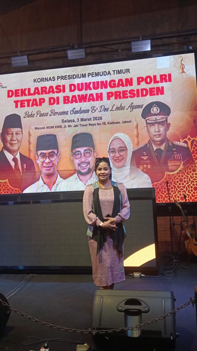 
					KORNAS Presidium Pemuda Timur. Deklarasi Dukungan Polri Tetap di Bawah Presiden Buka Puasa Bersama Santunan & Doa Lintas Agama