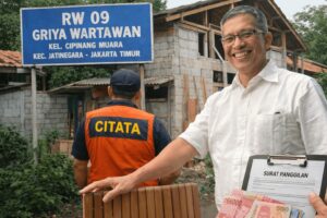 Renovasi Rumah Tanpa Penambahan Bangunan Dipanggil Citata, RW 09 Griya Wartawan Minta Penjelasan