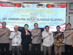 Polda Metro Jaya Perkuat Pengembangan SDM, Biro SDM Teken Kerja Sama dengan Empat Perguruan Tinggi