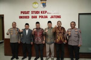 Polda Jateng dan Unsoed Resmikan Pusat Studi Kepolisian, Sinergikan Kepakaran Akademik untuk Ketahanan Pangan dan Kamtibmas