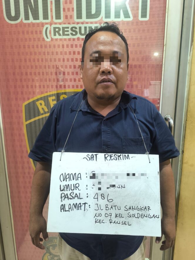 
					Tindaklanjuti Laporan Warga, Polisi Amankan Pelaku Penggelapan di Rantauprapat