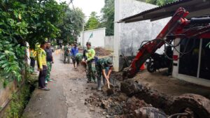 Pembangunan Drainase TMMD Depok Capai 93 Persen, Bantu Cegah Genangan Air
