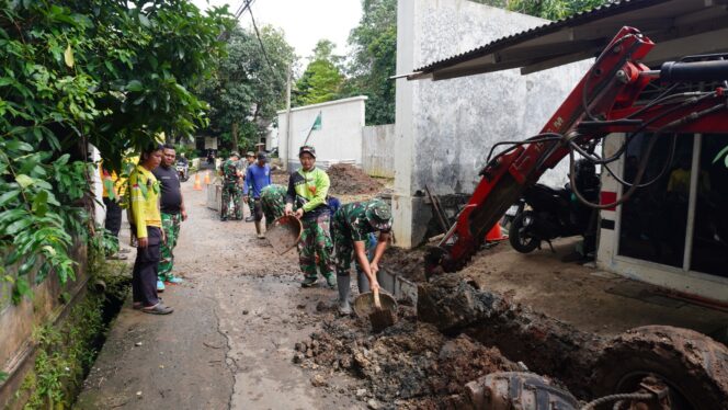 
					Pembangunan Drainase TMMD Depok Capai 93 Persen, Bantu Cegah Genangan Air