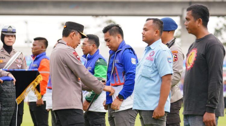 Pimpin Apel Ojol-Buruh di Sumsel, Kapolri Tekankan Jaga Persatuan hingga Stabilitas Nasional