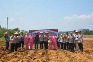 Dukung Ketahanan Pangan Nasional, Polres Labusel Tanam Jagung Serentak Kuartal I 2026 Di Desa Sosopan