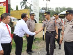 Kapolres Labuhanbatu Laksanakan Kunjungan Kerja ke Polsek Aek Natas dan Polsek Marbau, Perkuat Soliditas dan Pelayanan kepada Masyarakat