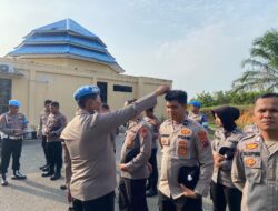 Sipropam Polres Labusel Gelar Ops Gaktibplin, Kapolres Tekankan Disiplin dan Integritas Personel