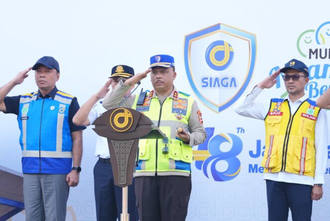 
					Kakorlantas Hadiri Apel Terpadu Jasa Marga Siaga, Kolaborasi dan Sinergitas Kunci Keberhasilan