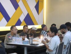Silaturahmi Ramadhan, Satgas Damai Cartenz dan Wartawan Nabire Perkuat Kemitraan