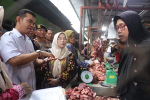 Polres Muara Enim Monitoring Stok dan Harga Bahan Pangan Jelang Idul Fitri 1447 H