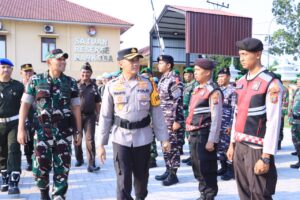 Apel Gelar Pasukan Operasi Ketupat Toba 2026, Polres Labuhanbatu Siap Amankan Idul Fitri