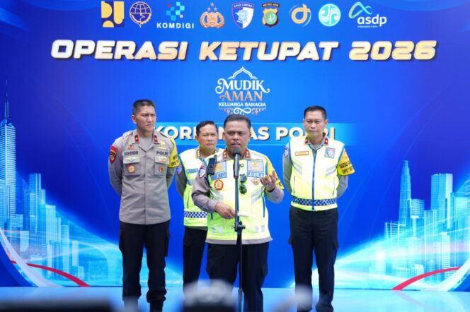 
					Arus Mudik Baru 25 Persen Tinggalkan Jakarta, Kakorlantas Tegaskan Keselamatan Prioritas Operasi Ketupat 2026