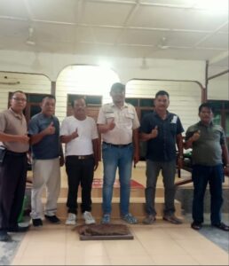 Warga Sei Mambang Hilir II Audiensi dengan PT HSJ, Sepakati Jaga Kondusifitas Pembangunan Rabat Beton
