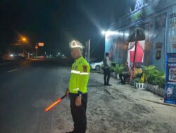 Antisipasi Lonjakan Kendaraan, Posyan Gelumbang Tingkatkan Kewaspadaan Dampak Pengalihan Arus Lintas Tengah dan Barat