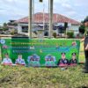 Satgas Humas Ops Ketupat Musi 2026 Pasang Spanduk Himbauan Mudik Aman di Muara Enim