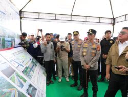 Kapolres Muba Turun Tangan Atasi Macet Jalintim, Arus Mudik Berangsur Lancar