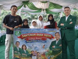 Santunan Anak Yatim PEWARIS Warnai Ramadhan, Lucky Indrawan Sampaikan Pesan Minal Aidin Wal Faidzin