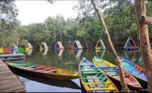 Libur Idul Fitri, Danau Shuji Belum Ramai Pengunjung di H+2