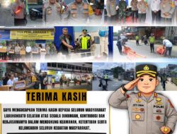 Kapolres Labuhanbatu Selatan Apresiasi Peran Masyarakat, Situasi Kamtibmas Selama Ramadhan dan Idul Fitri 1447 H Kondusif