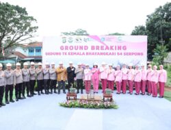 Groundbreaking TK Kemala Bhayangkari 54 Serpong, Dukung Pendidikan Anak Sejak Dini