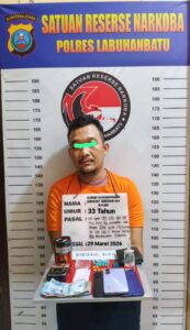 Satres Narkoba Polres Labuhanbatu Ungkap Peredaran Pil Ekstasi di Tempat Hiburan Malam