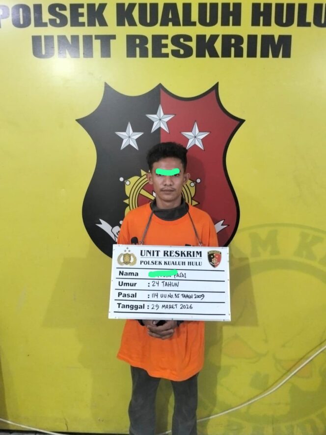 
					Polsek Kualuh Hulu Ungkap Kasus Narkotika, Satu Tersangka Diamankan